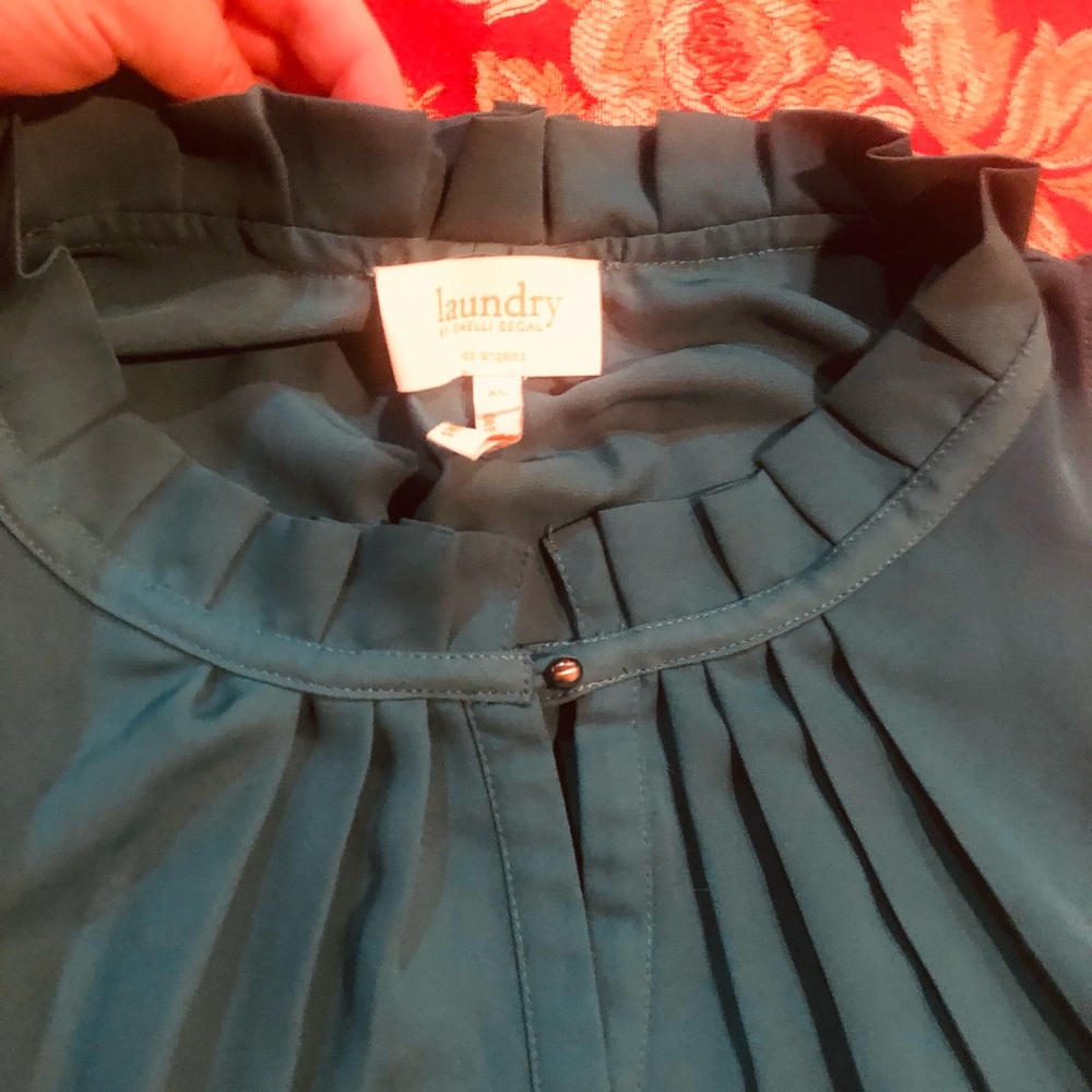 Turquoise Blouse